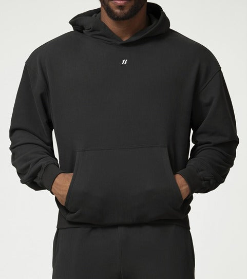 VALT Hoodie Oversize Unisex - Black